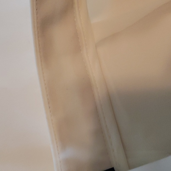 Giorgio Armani Black Label Ivory White Womens Trousers - Picture 4 of 16